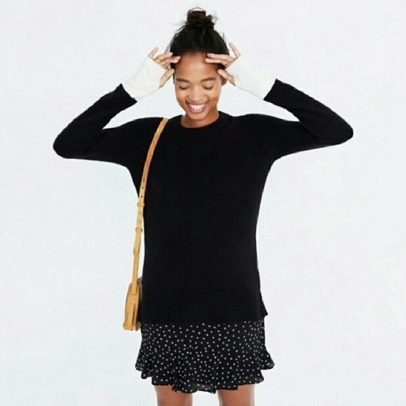 Madewell Fremont Colorblock Pullover Sweater - Picture 2 of 5